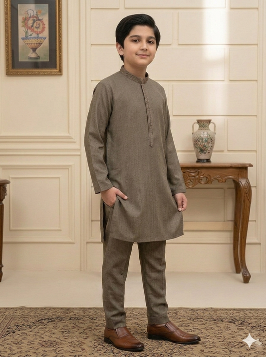 Boys Wash n Wear Kameez Pajama