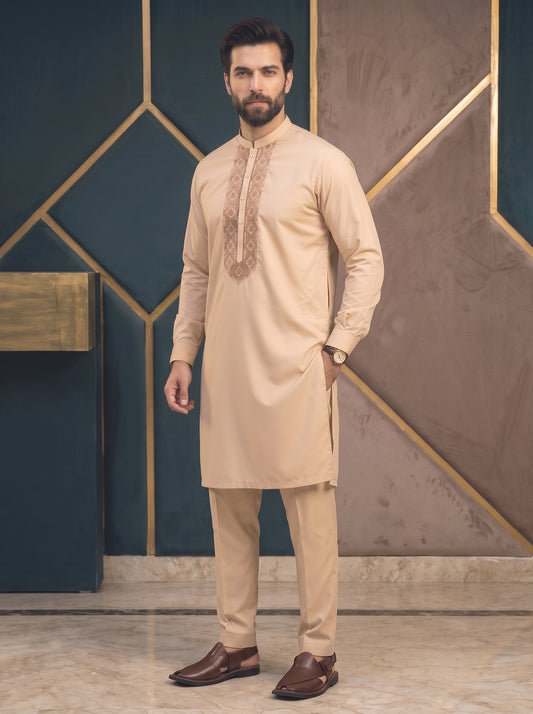 Embroidered kameez Shalwar