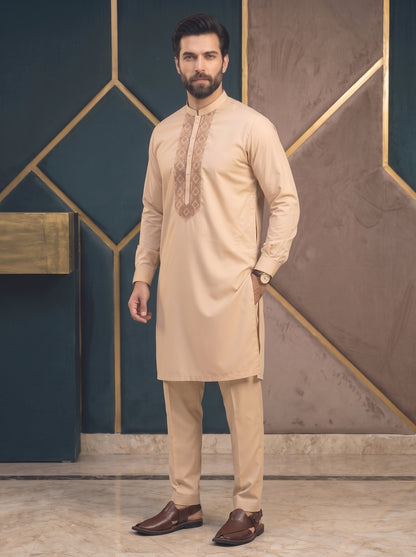 Embroidered kameez Shalwar
