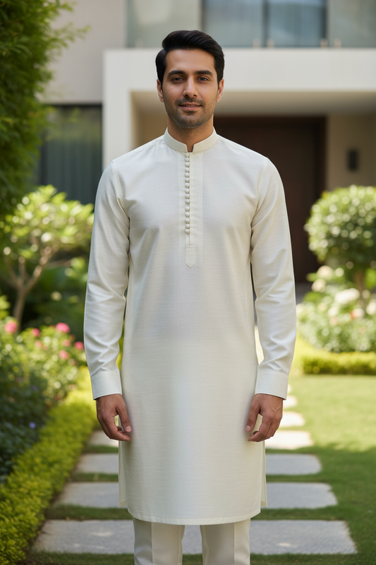 Men Silk Pajama kameez