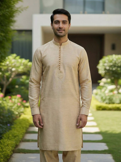 Men Silk Pajama kameez
