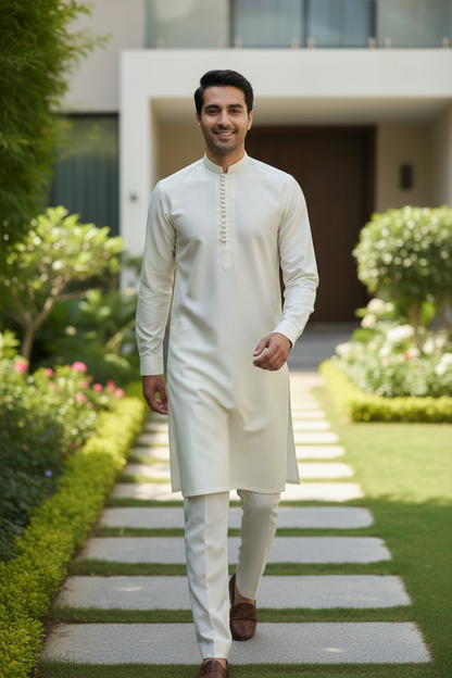 Men Silk Pajama kameez
