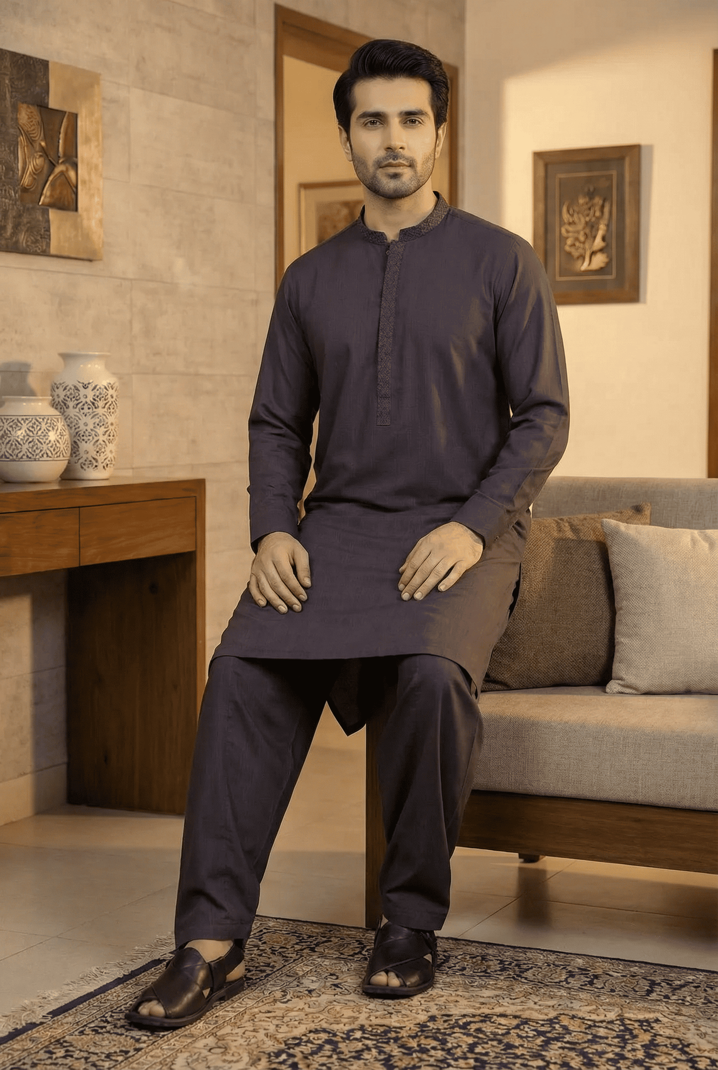 Men Premium kameez Shalwar