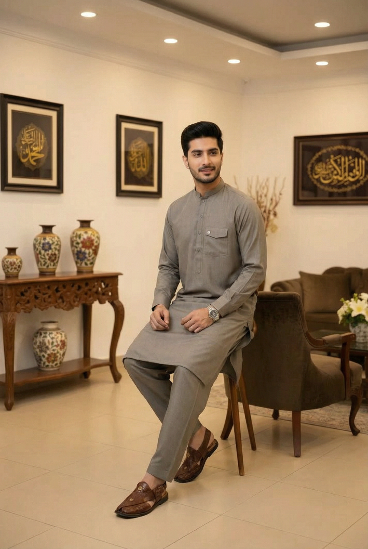 Men Premium kameez Shalwar