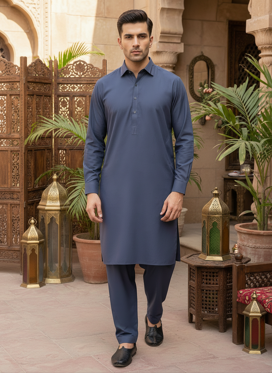 Men Wash n Wear kameez Shalwar