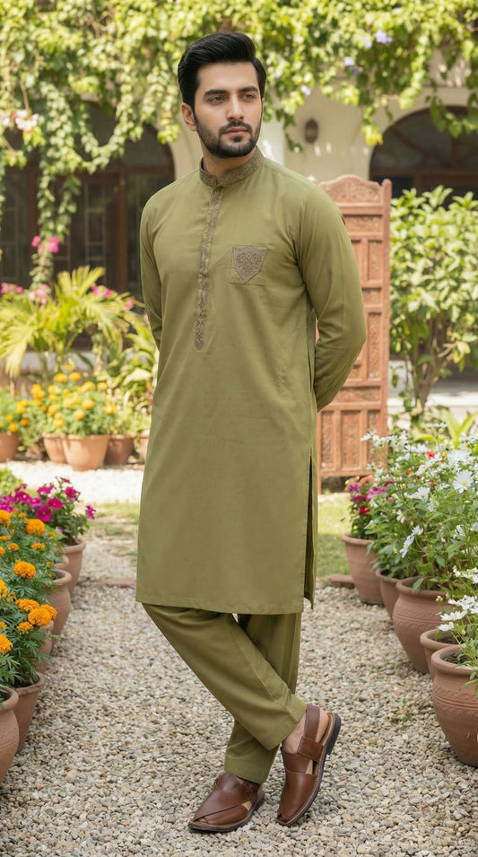 Premium Pista Pajama Kameez