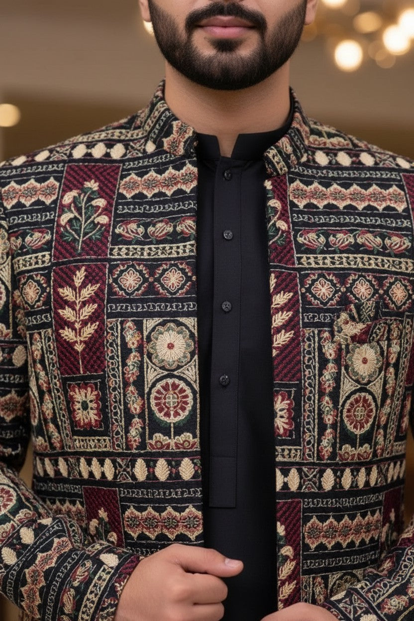 Premium Stylish Open Prince Coat