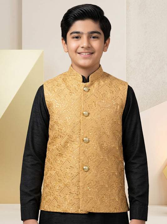 Boys Golden Waistcoat