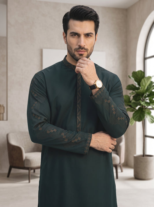 Men Unstitched Green