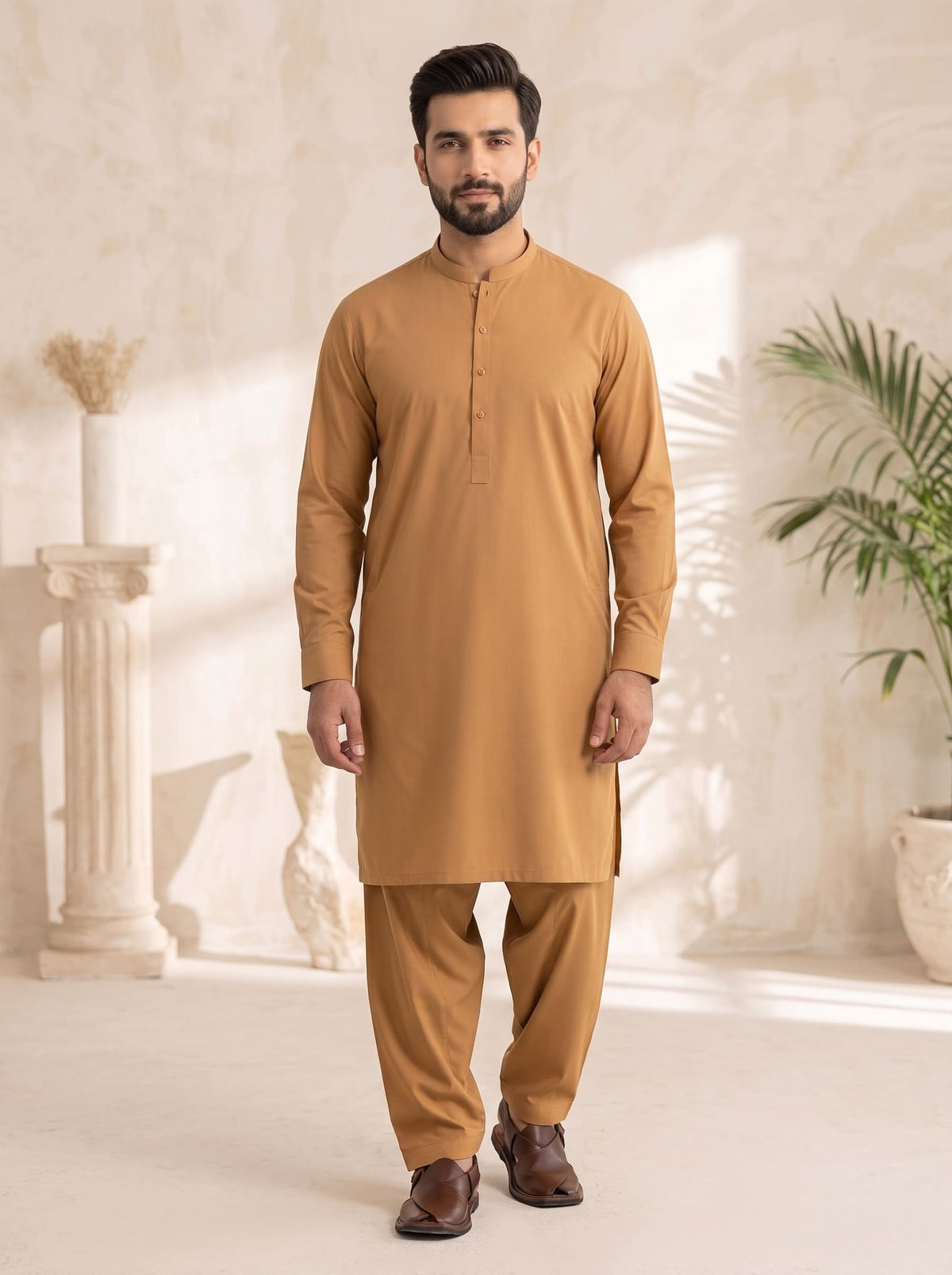 Men Unstitched Cotton