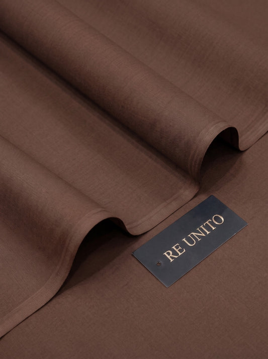 Men Unstitch Cotton Brown