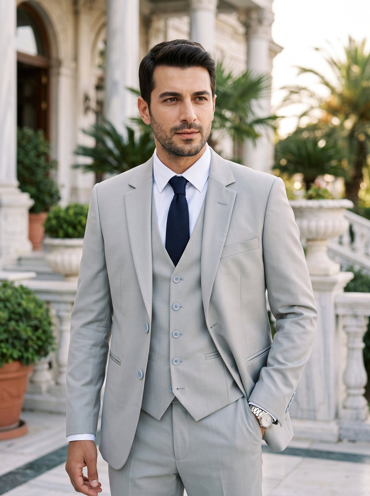 Men Premium 3 Piece Suit