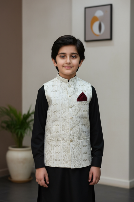 Boys Masoori Waistcoat