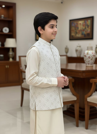 Boys Stylish Masoori Waistcoat
