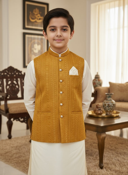 Boys Masoori Waistcoat