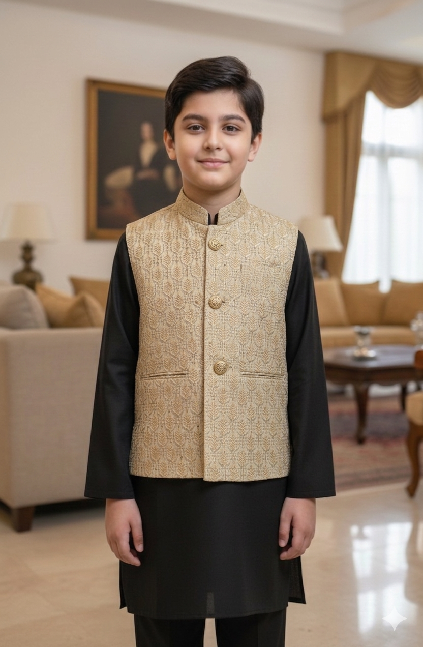 Boys Skin Waistcoat