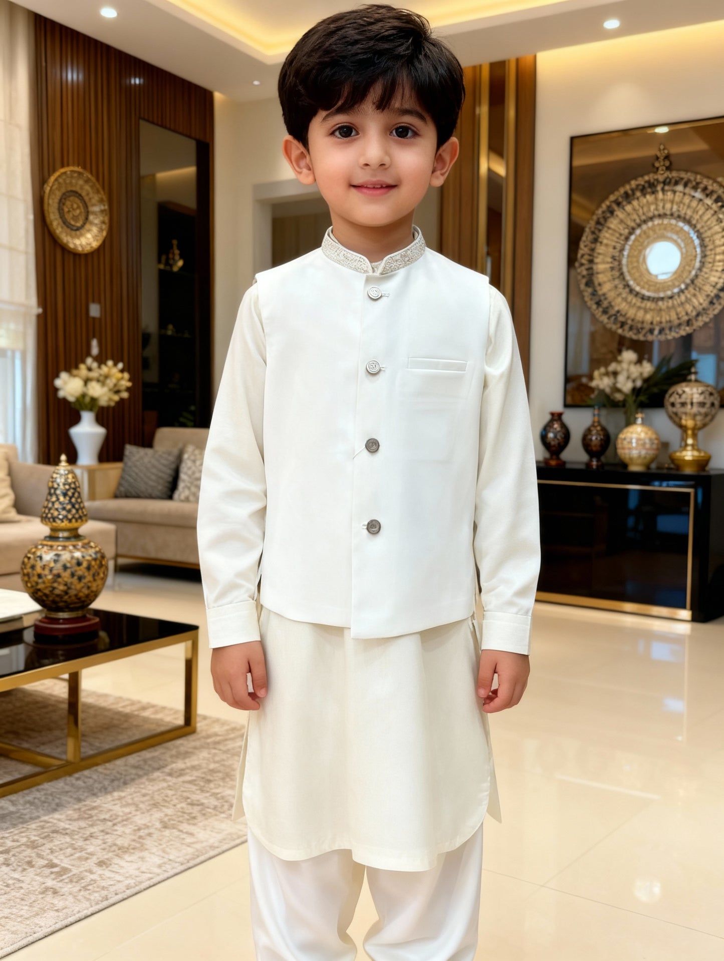 Kid Premium Formal Waistcoat
