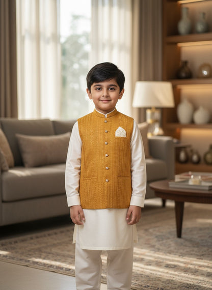 Kid Fancy Waistcoat