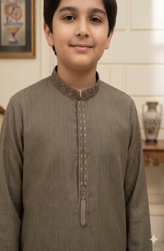 Boys Wash n Wear Kameez Pajama