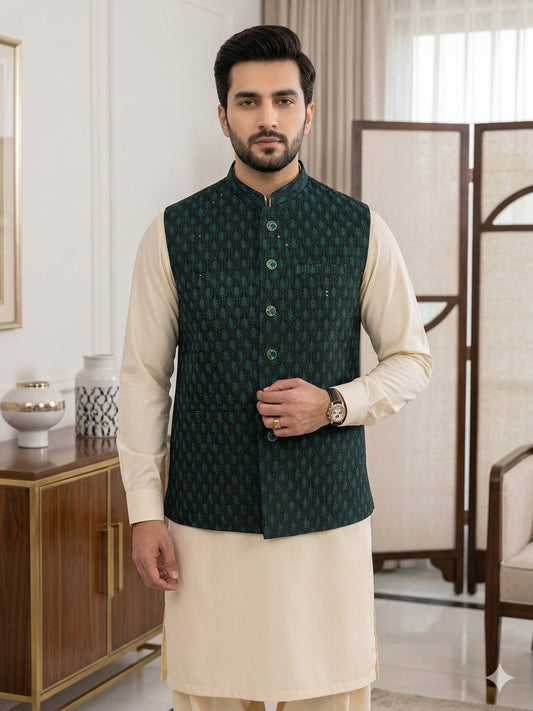 Men Mongia Waistcoat