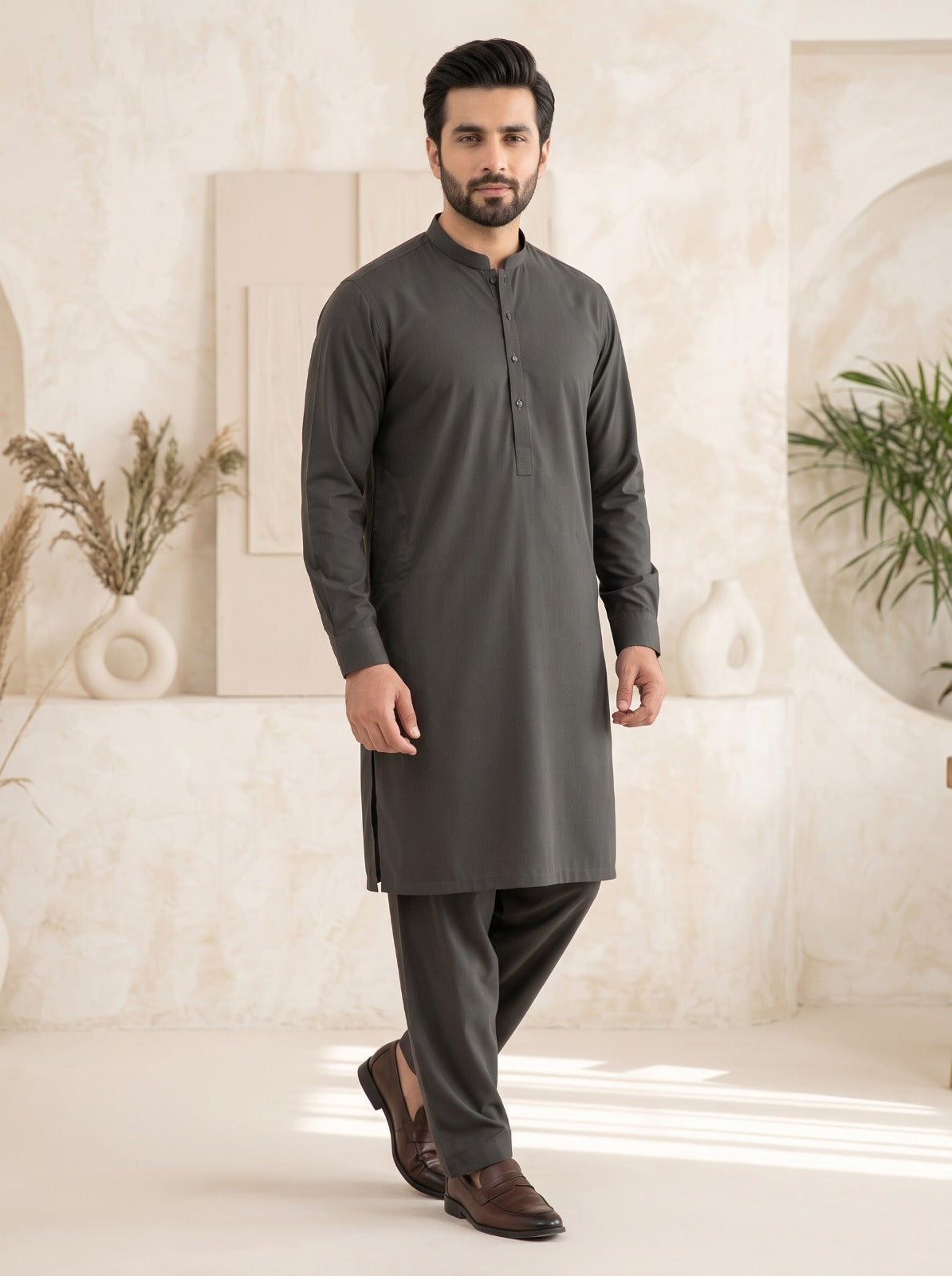 Men Unstitch Plain Cotton