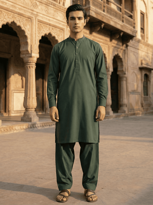 Men Zink Shalwar kameez